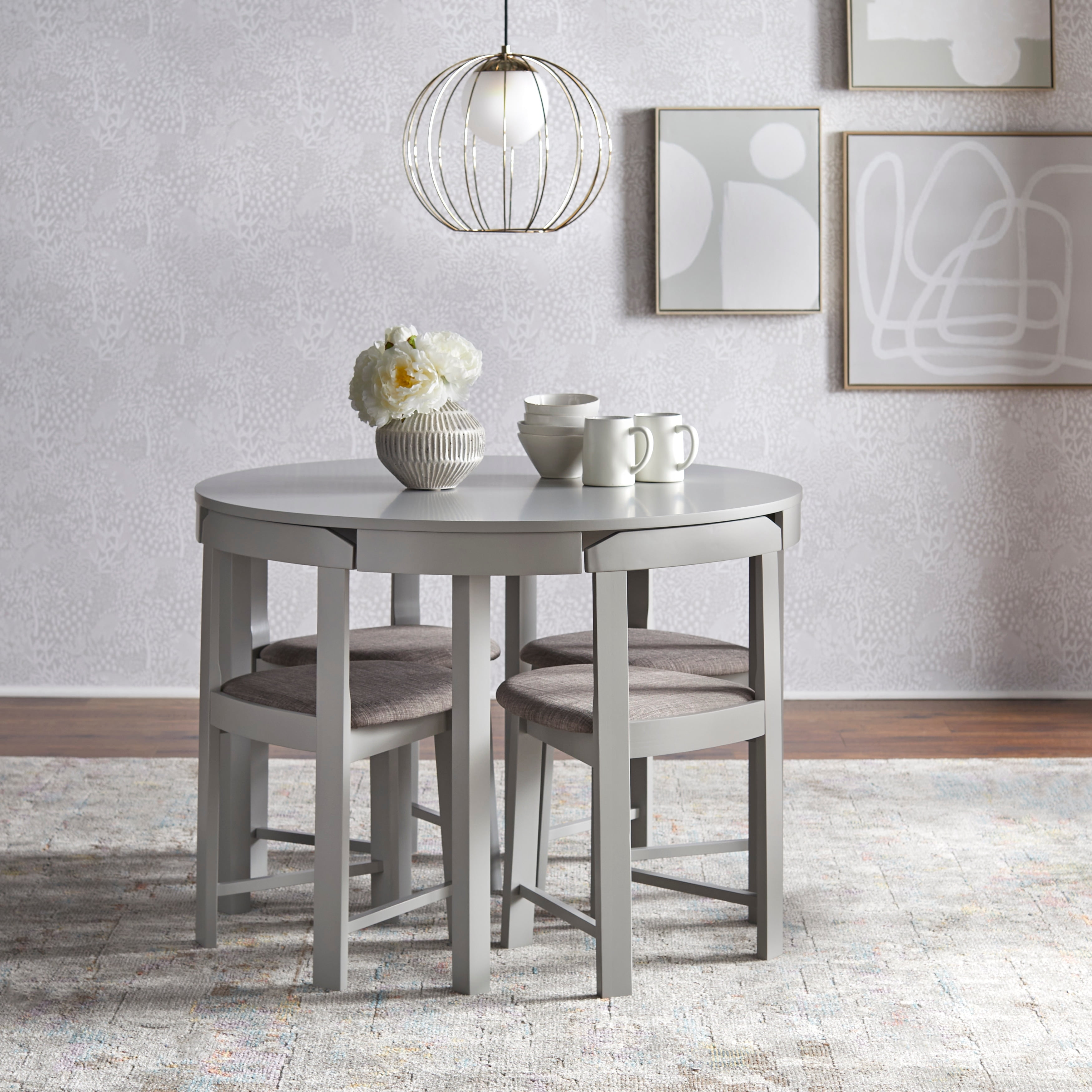 TMS Gino 5 Piece Dining Set, Multiple Colors