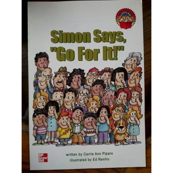 Pre-Owned Simon says, "go for it!", 9780021851218, 0021851212, Paperback,