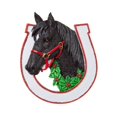 thumbnail image 5 of Personalized Horseback Riding Ornament - Equestrian Christmas Ornaments, Ranch Christmas Ornament, Horse Ornament, Equine Gifts for Horse Lovers - Black Horse - Free Customization, 5 of 10
