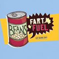 thumbnail image 3 of CafePress - Beans Fart Fuel T Shirt - Men's Classic Graphic T-Shirt, 3 of 4
