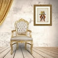 thumbnail image 3 of Fab Funky 12x14 Gold Ornate Wood Framed with Double Matting Museum Art Print Titled - Beagle Beer Lover, 3 of 4