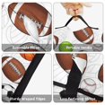 thumbnail image 6 of Football and Basketball White Pattern Teens Toddler Nap Mat with Pillow, Sleeping Mat Bag for Preschool Daycare 50"x20", 6 of 6