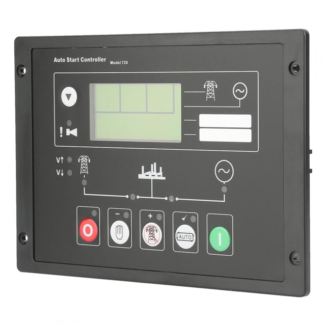 Visualize Alarm Real-Time Display Generator Auto Start Control Panel, Generator Controller, LED For Deep Sea Generator Ocean