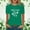 Green, variant on Baqcunre T Shirts for Women,Fashion Casual Printed Short Sleeve T-Shirt Top Blouse,St. Patrick's Day Shirts for Women Womens Tops,Graphic Tees for Women Green S-XXL