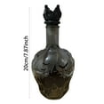 thumbnail image 3 of Halloween Gothic & Scray Decanter Halloween Witch Skull Decor Decanter, 3 of 6