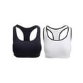 thumbnail image 3 of Racerback Sports Bras, Removable Padded Seamless Activewear Fitness Bra, 3 of 7