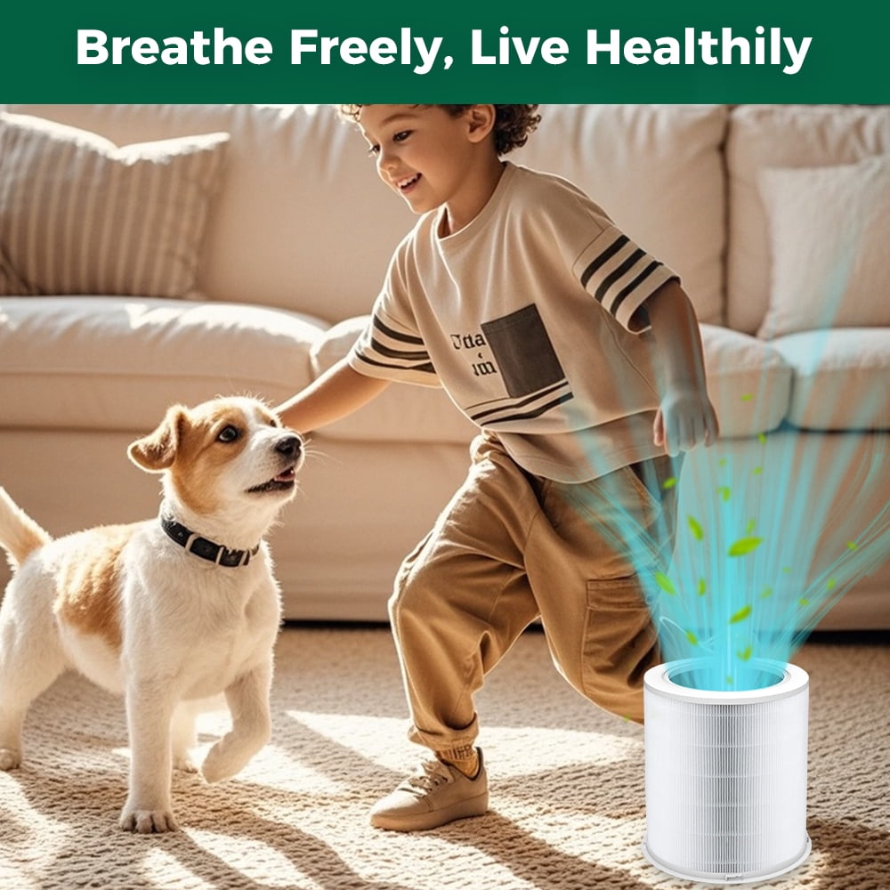Replacement Filter for AIRFIRE AP401 Air Purifier,H13 True HEPA Replacement Filter, 99.97% Particle Capture,Long-Lasting,(1 Pack, White)