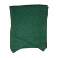 thumbnail image 4 of C.C Women's Boucle Knit Bias Cut Whipstitched Edged Long Scarf Wrap, Forest Green, 4 of 4