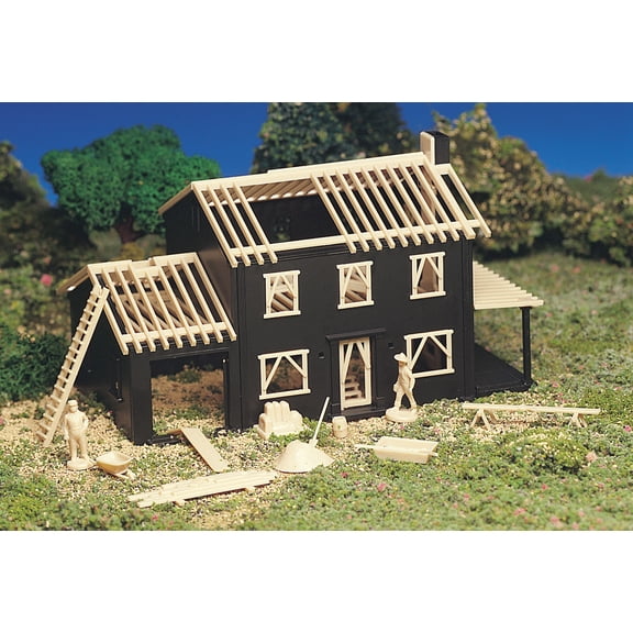 Bachmann - House Under Construction Kit - HO Scale