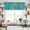 green, variant on Purple Sunshine Sunflower Kitchen Curtain Valances for Windows Farmhouse Short Curtains, Pastoral Bees Farmhouse Floral Rod Pocket Valance Curtain for Bedroom Cafe Living Room 42"x18"