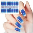 thumbnail image 1 of Nail Sticker Set Glitter Gradient Decals for Nails with Self- Strips Easy Polish Wraps Fashionable Plating for Women, 1 of 4