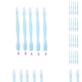 thumbnail image 3 of Removedor de cutículas Seitruly de salón de 5 piezas empujador de uñas de acero inoxidable para mujeres y hombres Tipo 2 10piezas, 3 of 3