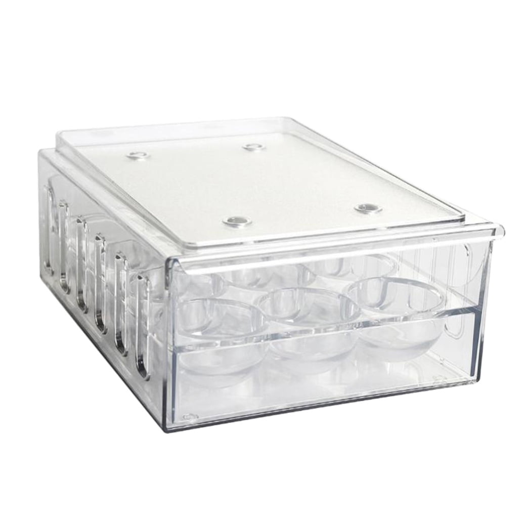 WRISTBIQUE Kitchen Organization Egg Tray 1Pack 8.7x6.8in