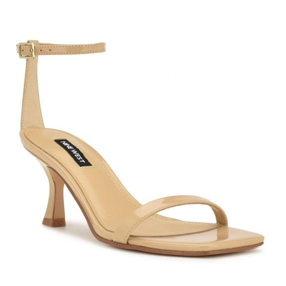 Nine West Womens RIPE3 Open Toe Ankle Strap Pumps