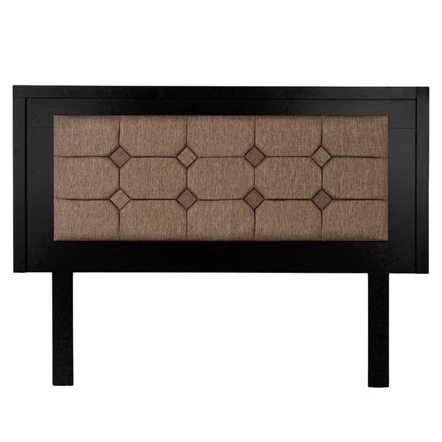 Cabecera King Size Jennifer Negro - Kessa Muebles