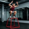thumbnail image 3 of Plataforma Pliométrica de Acero – Antideslizante – Saltos y Entrenamiento Funcional – Fuerza y Agilidad – Gimnasio en Casa – Resistente – 30 Pulgadas, 3 of 8