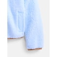 thumbnail image 3 of Ozark Trail Girls Fleece Jacket with Long Sleeves, Sizes 4-18 & Plus, 3 of 3