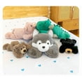 thumbnail image 3 of Soft Plush Toy Pillow, Cozy Stuffed Animal Doll for Sleeping, Fluffy Cuddle Companion Cushion, Adorable Decorative Plush Hug Pillow for Bed and Sofa, Gift for Friends and Loved Ones, 3 of 4