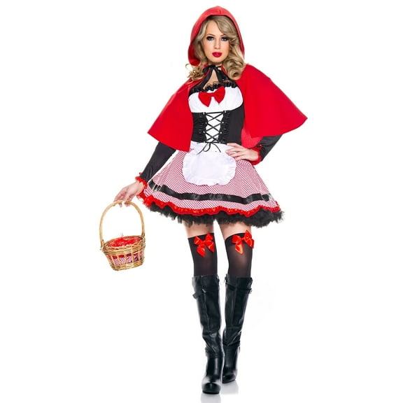 Music Legs Women's Sweet Riding Hood Costume 70834-ML