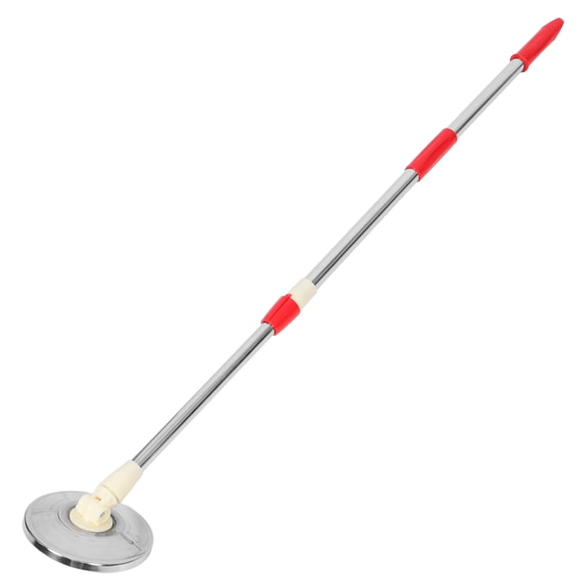 Miangastore 1 Set Replacement Rotating Mop Rod Round Mop Head Detachable Mop Handle