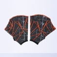 thumbnail image 1 of Material de buceo Aletas en relieve Equipo de natación Aletas de palma de pato Guantes de natación Palma de remo Equipo de buceo Aletas Guantes, 1 of 5