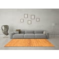 thumbnail image 3 of Ahgly Company Indoor Rectangle Abstract Orange Modern Area Rugs, 4' x 6', 3 of 4