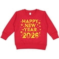 thumbnail image 2 of Inktastic Happy New Year 2026 Toddler Sweatshirt, 2 of 4