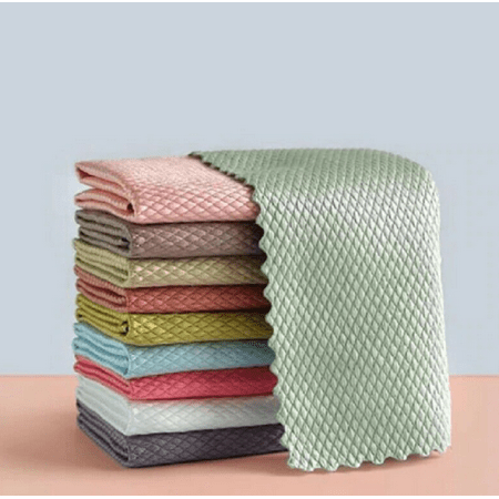 

NanoScale Streak-Free Miracle Cleaning Cloths (Reusable) Magic Kitchen Rag