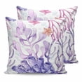 thumbnail image 2 of Case Pillow Decor Home Conch Summer StarWatercolor Coral Ocean Cover Cushion Waterproof Chair Garden, 2 of 5