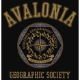 thumbnail image 2 of Junior's Strange World Avalonia Geographic Society Racerback Tank Top Black X Small, 2 of 5