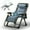 Blue Ice Silk Chair, variant on ABORON Support 440 LBS Zero Gravity Chair with Removable Cushion