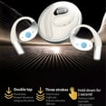 thumbnail image 2 of Open ear Earbuds,Wireless Earbuds,Bluetooth 5.4 Sport Headphones, 48h Bluetooth Stereo Deep Bass Bud with Earhooks, ENC Noise Cancelling Mic, IPX6 Waterproof Earphone for Workout Running, 2 of 8