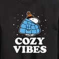 thumbnail image 3 of Peanuts - Snoopy - Puffer - Cozy Vibes - Toddler And Youth Crewneck Fleece Sweatshirt, 3 of 6