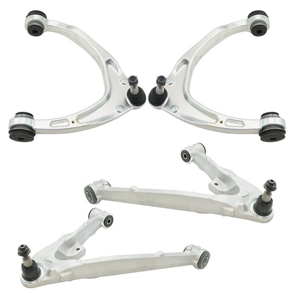TRQ Front Upper Lower Aluminum Control Arm Ball Joint Kit Set 4pc for Silverado PSA85231