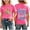 Hot Pink, variant on Pre-K Graduation Shirt: Girls Boys Last Day of School Short Sleeve T-Shirt Kids 2026 Preschool Graduation Gift Tops(Yellow,1-2 Years)
