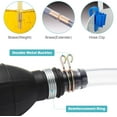 thumbnail image 3 of Gas Siphon Hose Pump, Manual Hand Water pump, Gasoline Transfer Pump for water Gas Oil Petrol Diesel, Fuel Siphon Pump with 2 Durable PVC Syphon Hoses, 3 of 7