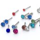 thumbnail image 4 of Anillos De Acero Inoxidable Para La Nariz Con Diamantes Piercing Pin Decoración Del Cuerpo Joyería Corporal Para Dama Y Mujer 1,5/2/2,5Mm 120 Uds. Inevent AP005743-00, 4 of 6