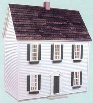 Dollhouse Wallpaper American Colonial "Clippers" 