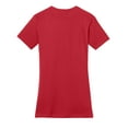 thumbnail image 6 of District Made Ladies Perfect Weight Crew Tee-S (Classic Red), 6 of 6