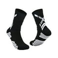 thumbnail image 6 of Elegant Choise 1-3 Pairs Athletic Cushioned Crew Socks, Athletic Running Socks Wicking One-size, 6 of 15