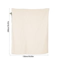 thumbnail image 3 of Home Quilt Queen White Lightweight Comforter Reversible Bedspread for All Season Soft Cozy Quilted Blanket Down Alternative Bedding (78.7''x59'' Beige)/ Home Decor, 3 of 7