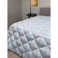 thumbnail image 2 of Tribal Down Alternative Comforter, Continuous Abstract Pattern of Native Tribal Folk Square Motif Illustration, Microfiber Quilt for All Season, 5 Sizes, Ivory Multicolor, by Ambesonne, 2 of 3