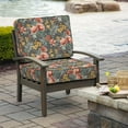 thumbnail image 3 of Arden Selections ProFoam Essentials Outdoor Deep Seating Cushion Set 24 x 24, Phoebe Grey Floral, 3 of 16