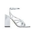 thumbnail image 2 of Marc Fisher LTD Womens Edalyn Strappy Metallic Ankle Strap, 2 of 3