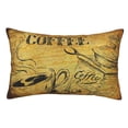 thumbnail image 1 of Fotbe Coffee Vintage Funda de Almohada Decorativa Estilo Occidental, Lujo en Algodón, Fundas para Almohadas King, Cojín Estampado para Decoración del Hogar-20"x30", 1 of 6