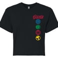 thumbnail image 3 of Marvel The Avengers - Logos - Juniors Cropped Graphic T-Shirt, 3 of 5