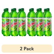 (2 pack) Mountain Dew Citrus Soda Pop, 24 fl oz, 6 Pack Bottles