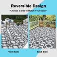 thumbnail image 6 of TETSELF Patio Mat Outdoor Rug Patio Deck RV Reversible Area Rug Camping Floor Mat, 6 of 7