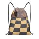 thumbnail image 1 of Fotbe Chess Board With Pawns Bolsa Mochila con Cordón Estampada, Bolsa de Gimnasio Deportiva, Bolsa Cinch, Bolsa con Cordón para Hombres y Mujeres-Medium, 1 of 6