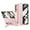 Pink, variant on SaniMore for Samsung Galaxy Z Fold 3 7.6" Folding Magnetic Hinge Protection Case with Tempered Glass Film, PU Leather Cover with Wireless Charging & Kickstand Full Body Protective Shell, Pink